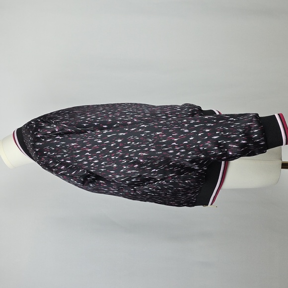 Scotch & Soda Reversible Bomber Jacket – Pink Leopard & Black Print, Women’s - Picture 5 of 10